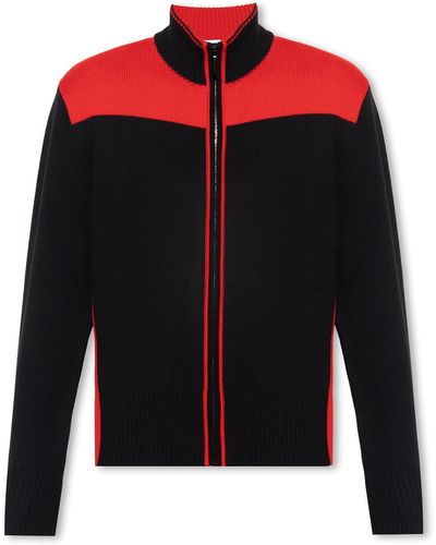 Ferragamo Wool Turtleneck Sweater - Red