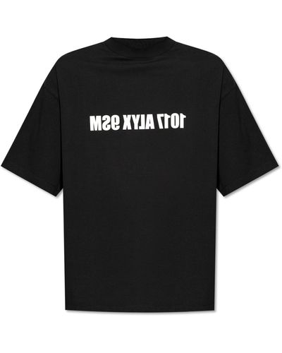 1017 ALYX 9SM T-shirt With Logo, - Black