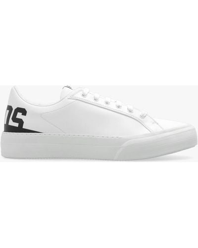 Gcds Trainers With Logo - White