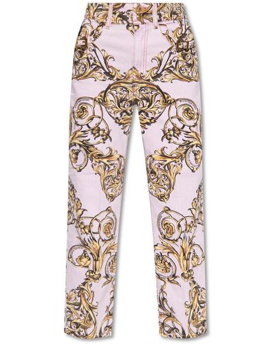 Versace Jeans With Regalia Baroque Motif - Pink