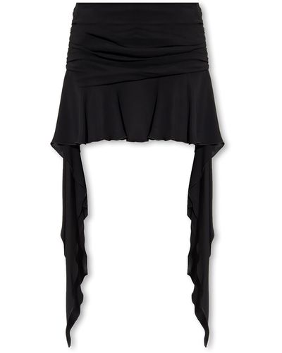 Blumarine Ruffle Skirt - Black