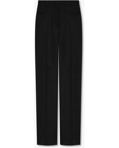 Jacquemus Sauge Pleat-front Trousers - Black
