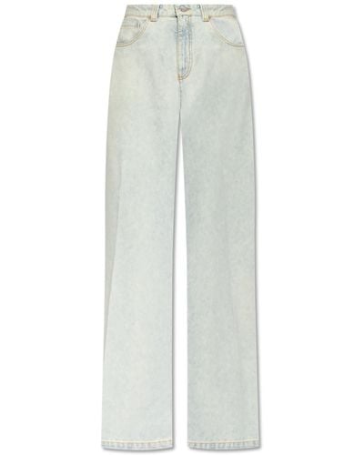 Emporio Armani Wide-leg Jeans, - White