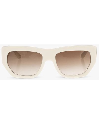 Emmanuelle Khanh 'silencio' Sunglasses - White