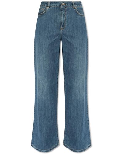 Moschino '40th Anniversary' Jeans, - Blue