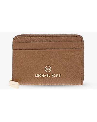 MICHAEL Michael Kors Leather Wallet - Brown
