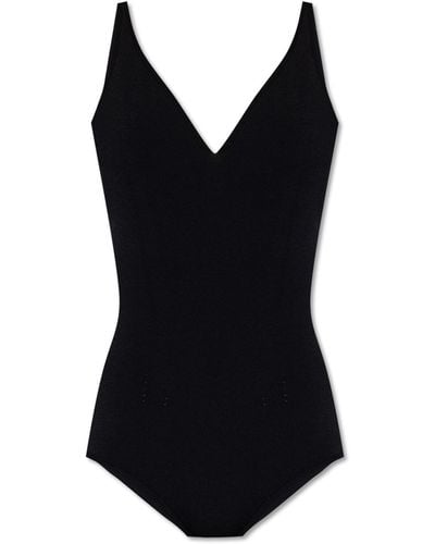 Alexander McQueen Sleeveless Bodysuit, - Black