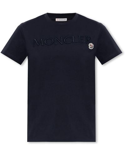 Moncler Logo T-shirt - Blue