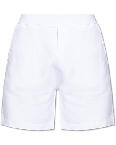 DSquared² Cotton Shorts, - White