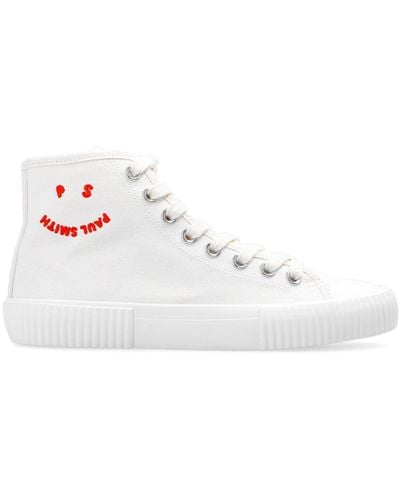 Paul Smith ‘Kibby’ High-Top Trainers - White