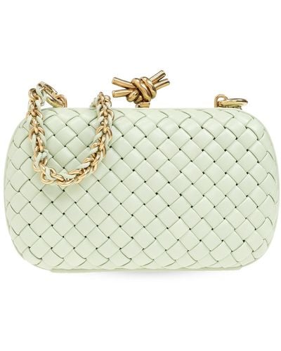 Bottega Veneta 'knot Small' Shoulder Bag, - Green