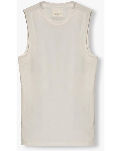 Y-3 Sleeveless T-Shirt - White