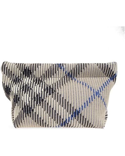 Burberry Handbag 'knit', - Grey