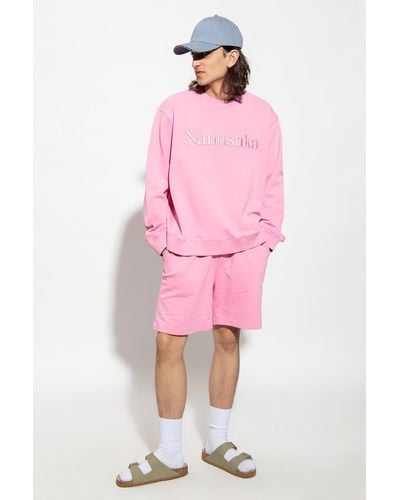 Nanushka 'remy' Sweatshirt - Pink