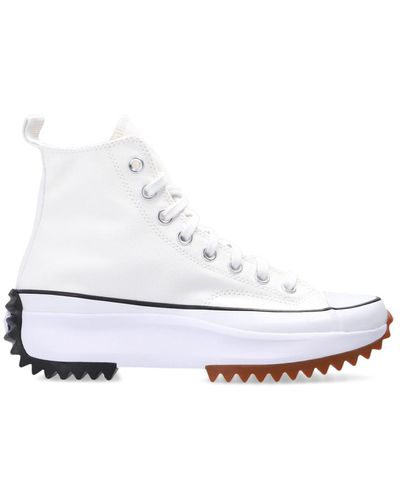 Converse Run Star Hike High-top Canvas Sneakers - White