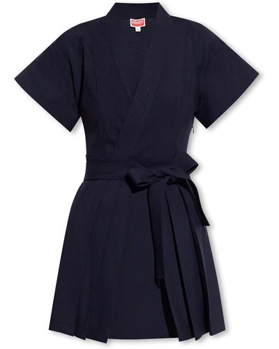 KENZO Wool Dress - Blue
