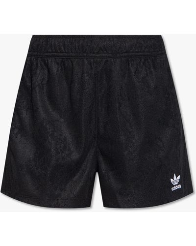 adidas Originals Shorts With Logo, - Black