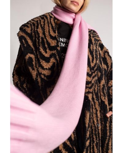 Opening Ceremony Scarf With Logo - Pink