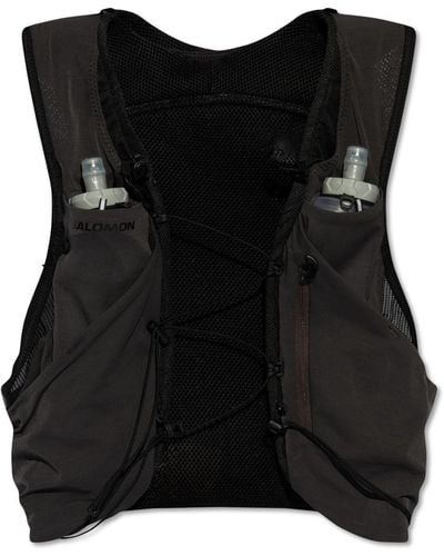 Salomon 'Acs Skin 5 Shale' Sports Vest - Black
