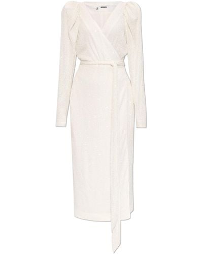 ROTATE BIRGER CHRISTENSEN Sequined Dress, - White