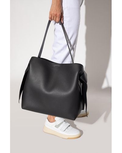 Acne Studios 'musubi Midi' Shopper Bag, - Black