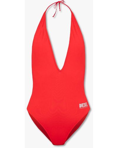 DIESEL 'bfsw-lory' One-piece Swimsuit - Red