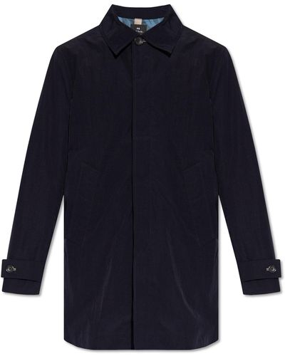 PS by Paul Smith Short Coat - Blue