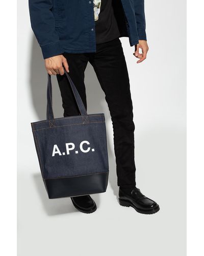 A.P.C. ‘Axel’ Shopper Bag - Black