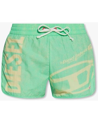 Green DIESEL Shorts for Women | Lyst