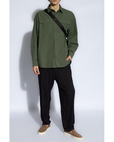 Emporio Armani Shirt From The 'Sustainability' Collection - Green