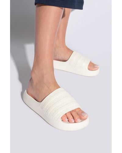 adidas Originals ‘Adilette Ayoon’ Slides - White