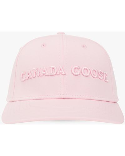 Canada Goose Baseball Cap, - Pink