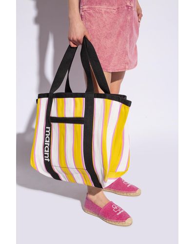 Isabel Marant 'darwen' Shopper Bag, - Yellow