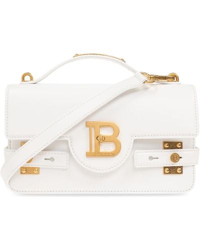 Balmain 'b-buzz 24' Shoulder Bag, - White