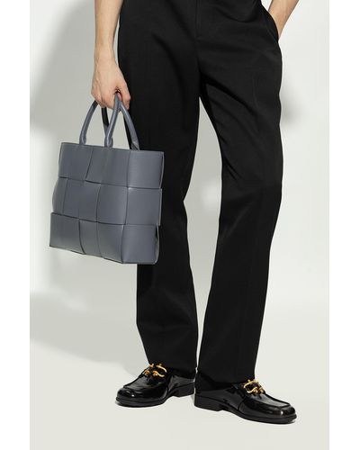 Bottega Veneta ‘Arco Medium’ Shopper Bag - Blue