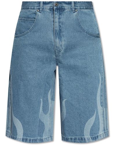 adidas Originals Denim Shorts - Blue