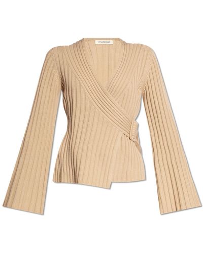 By Malene Birger 'jeyda' Wool Cardigan, - Natural