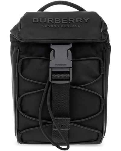Burberry 'murray' One-shoulder Backpack - Black