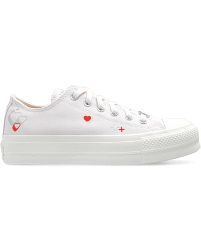 Converse 'chuck Taylor All Star Lift Platform Y2k Heart' Trainers, - White