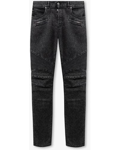 Balmain Slim-Fit Jeans - Black
