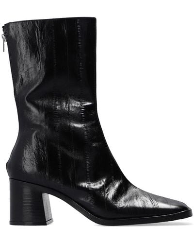 Miista 'melba Anguila' Heeled Ankle Boots - Black