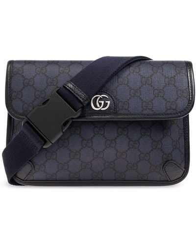 Gucci 'ophidia Small' Belt Bag, - Blue