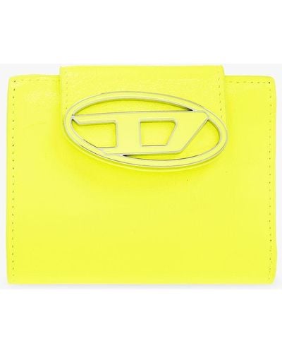 DIESEL '1dr Camille' Wallet - Yellow