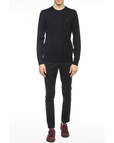 AllSaints 'Mode' Logo-Embroidered Sweater - Multicolor