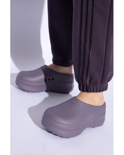 adidas Originals 'adifom Stan Smith' Platform Slides, - Purple