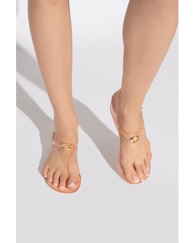 COACH 'natalee' Rubber Sandals - Pink