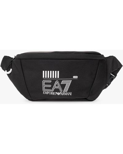 EA7 ‘Sustainable’ Collection Belt Bag - Black