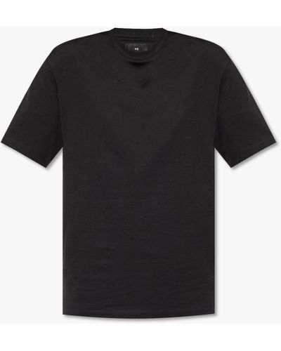 Y-3 Cotton T-Shirt - Black