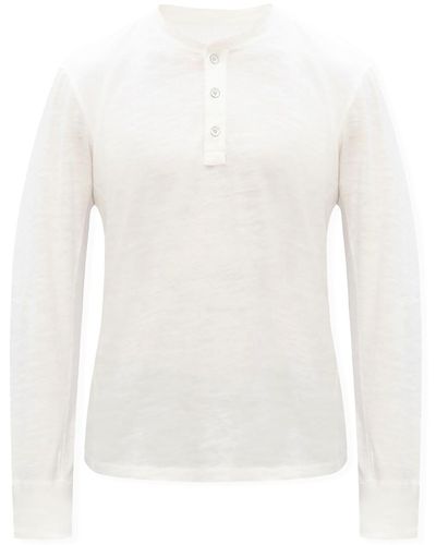 Rag & Bone Long Sleeve T-Shirt - White