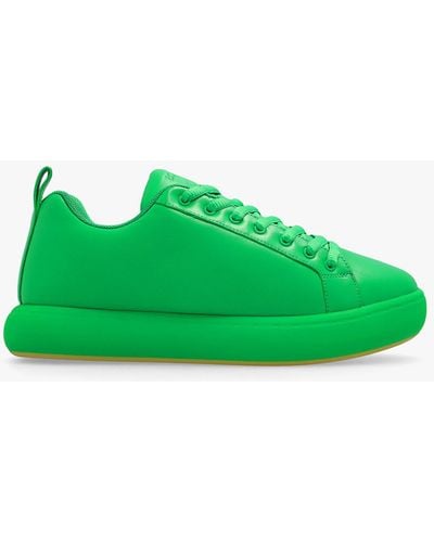Bottega Veneta Logo-Embossed Sneakers - Green